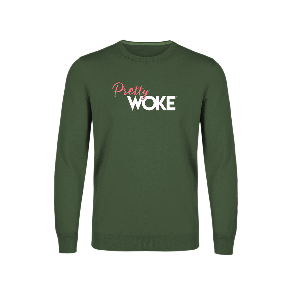 Pretty Woke Women's Crewneck Sweatshirt