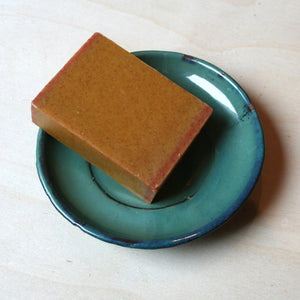 "Know Peace" (lemongrass oil) handmade, all natural, vegan, cruelty-free soap with some fair trade ingredients 