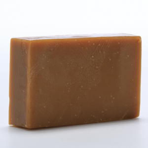 "Bruh" (cedarwood and patchouli oil) handmade, all natural, vegan, cruelty-free soap with some fair trade ingredients 